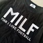 MILF Embroidered Corded Crew