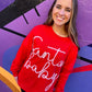 RTS Santa Baby Tinsel Sweatshirt