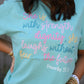 She Is Clothed With Strength Proverbs Tee