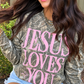 RTS Jesus Loves You Camo Long Sleeve Tee
