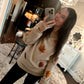 Fall Leaves Sequin Corded Crew