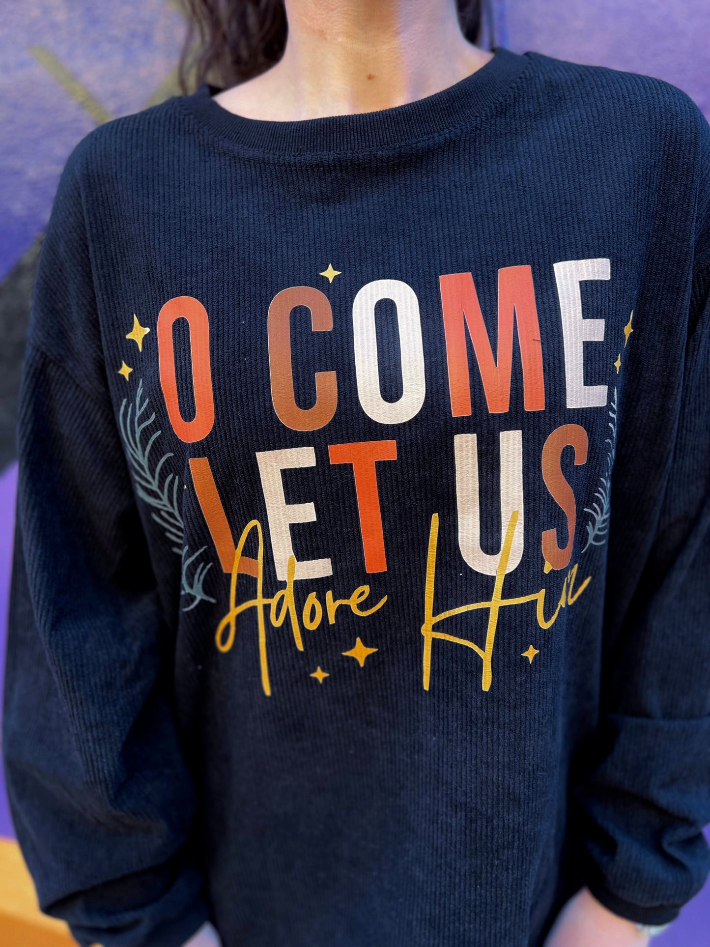 Adore Him Corded Crew