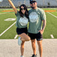 Custom Camo Circle Spirit Tee