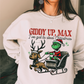 Giddy up, max I've got to steal Christmas tee & sweatshirt