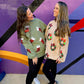 RTS Sequin Wreath Corded Crew