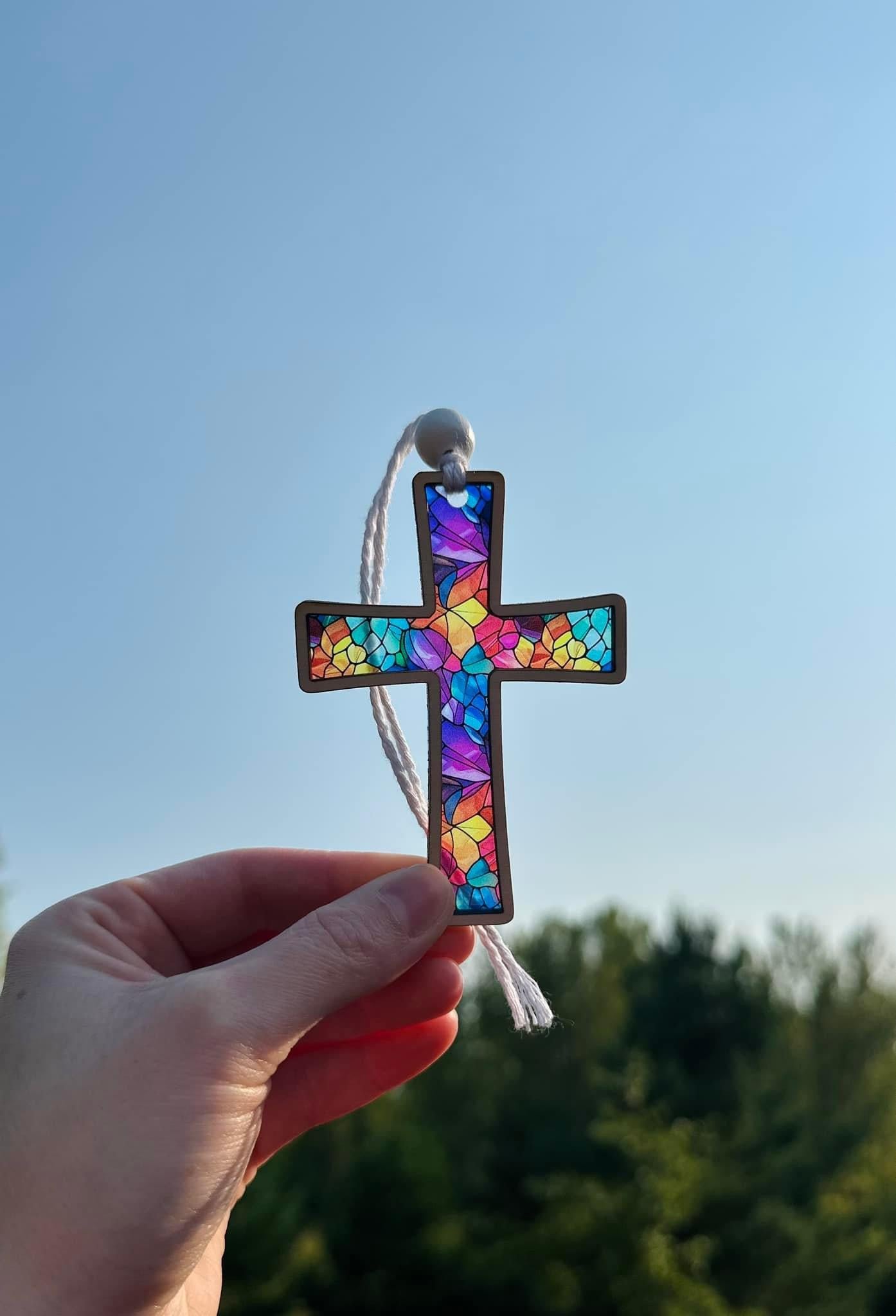 Cross Car Charms