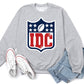 IDC Red and Blue Tee/ Sweatshirt