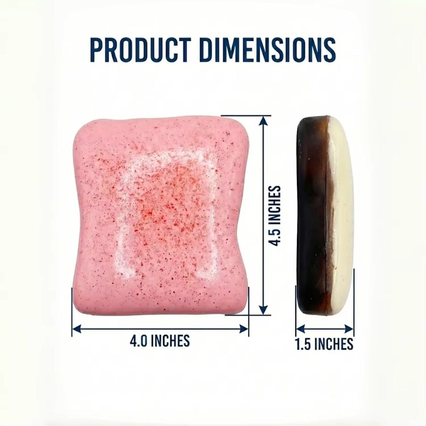 Viral Sticky Toast Squishy *READY TO SHIP*