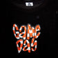 Orange Checkered Game Day Patch Corded Crew