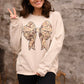 Camo Bow Sweatshirt