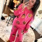 Pink Sequin Turkey Set