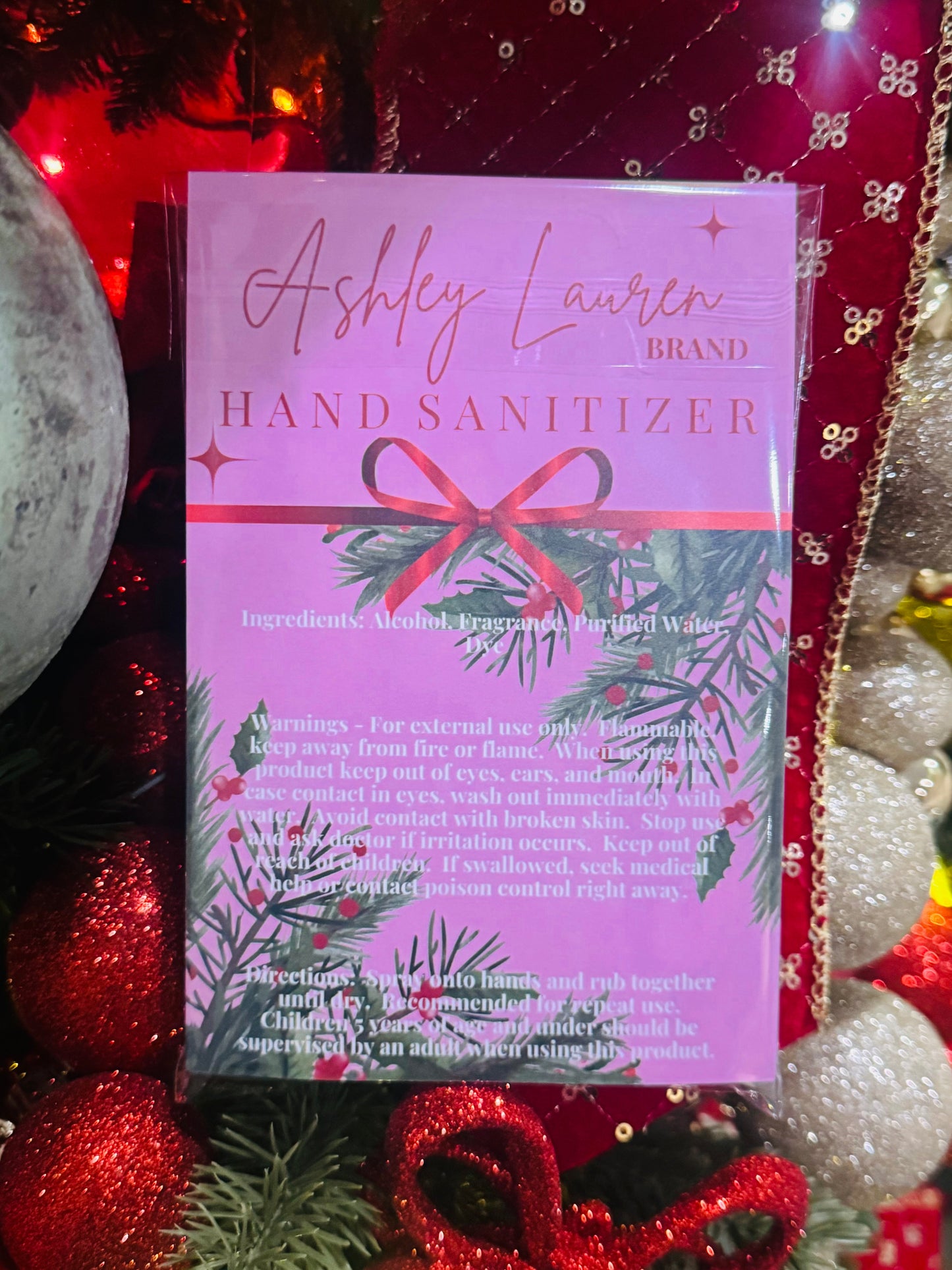 RTS Peppermint Hand Sanitizer Spray