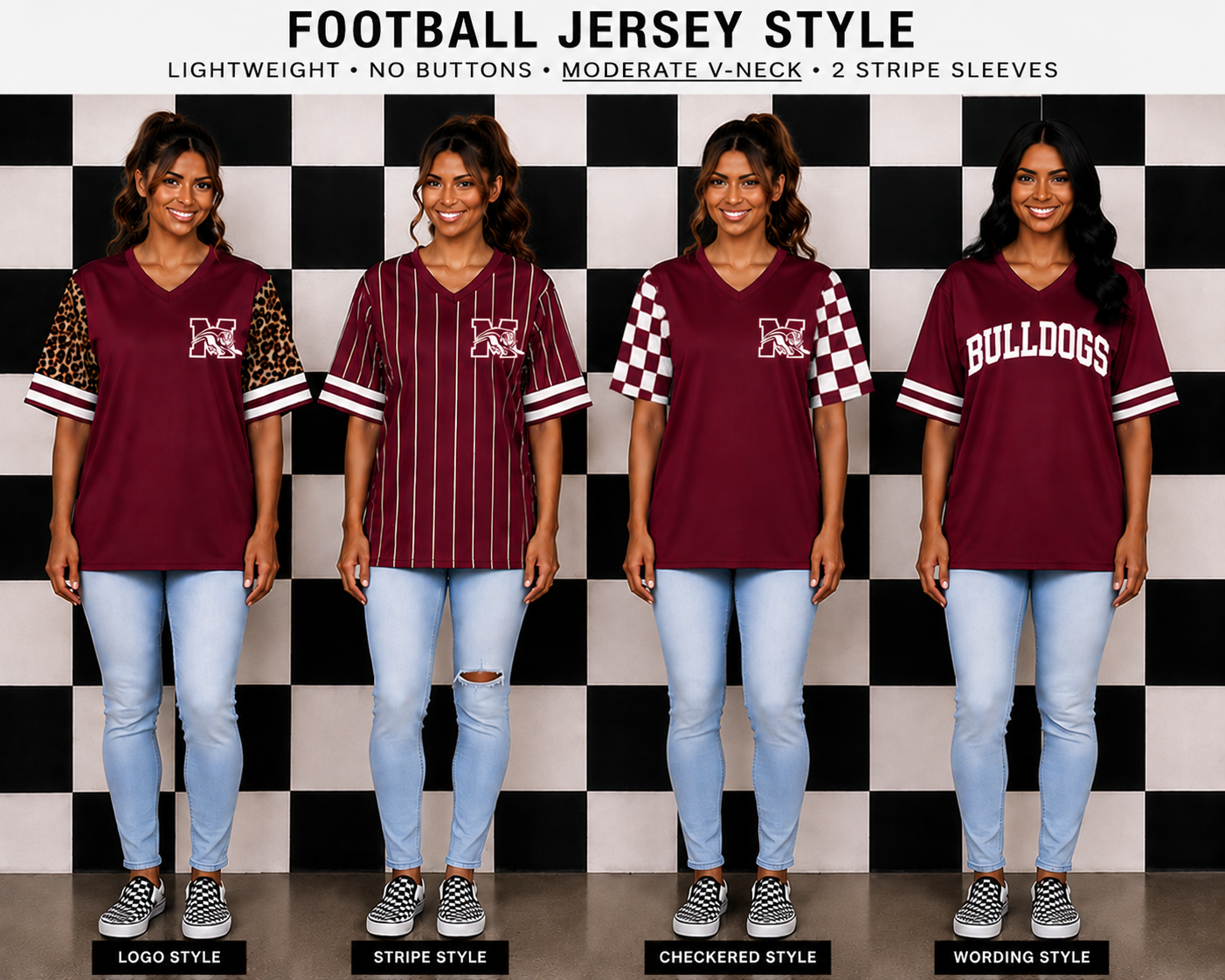 Magnolia On The Go Custom Friday Night Lights Jersey NO BUTTONS - Youth