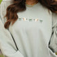 Ducks and Bows Embroidered Sweatshirt