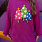 Chenille Tree Corded Crew