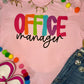 Officer Manager Occupation Tee