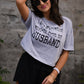 I Have Separation Anxiety From My Husband Crop/Tee