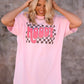Moody Checkered Tee