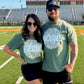 Custom Camo Circle Spirit Tee