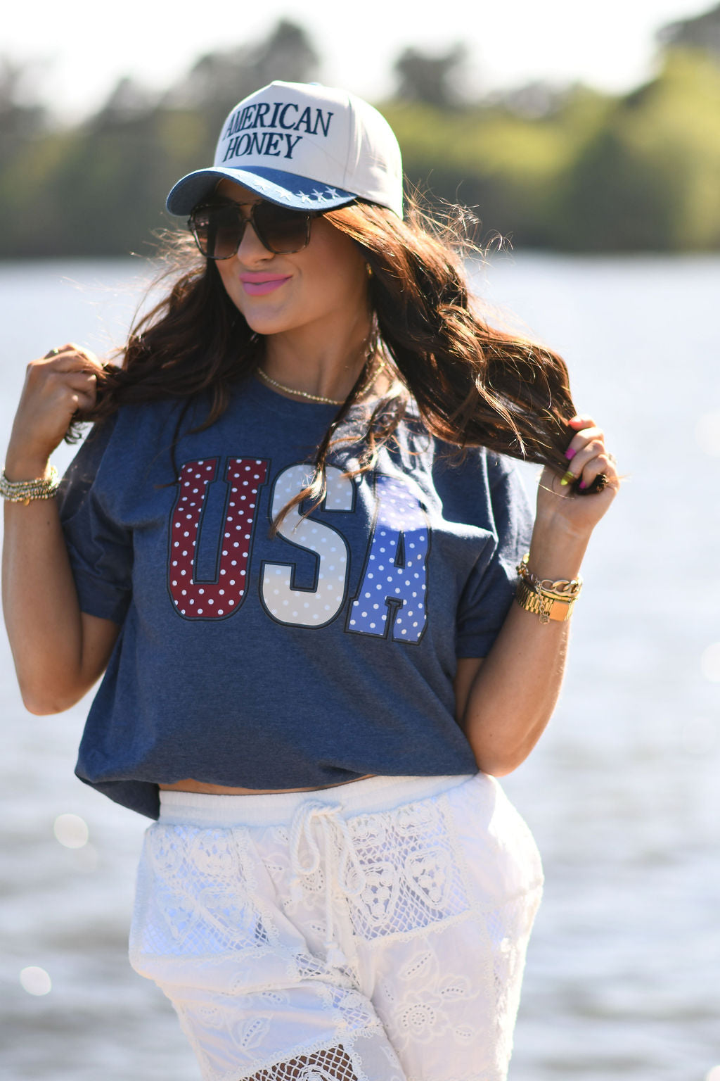 USA Polka Dots Tee