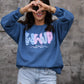 WWJD Bow Sweatshirt