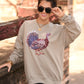 Faux Rhinestone Turkey Sweatshirt