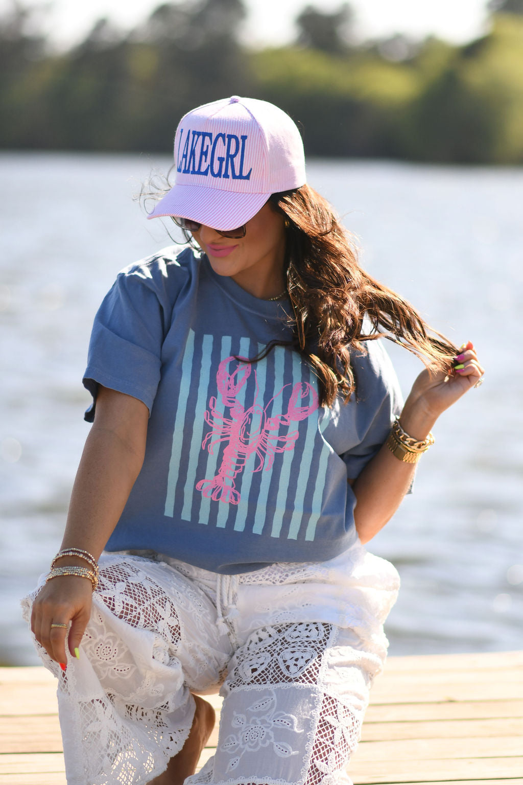 Lobster Stripes Tee