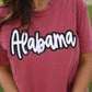 Alabama Distressed Tee