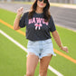 Dawgs Gingham Bow Tee