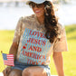 **SALE** RTS Loves Jesus And America Too Camo Tee
