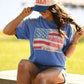 Quilted Flag Tee