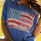 Quilted Flag Tee
