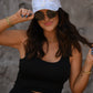Custom White Camo Hat