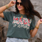 Made To Worship Floral Yarn Tee