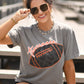 Tennessee Faux Leopard Football Tee