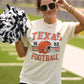 Texas Football Tee