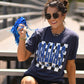Dallas Checkered Stars Tee