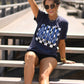 Dallas Checkered Stars Tee