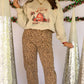 Santa Flying Over Barn Sweatshirt