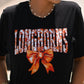 Longhorns Chinoiserie Bow Tee