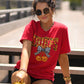 Chiefs Cherries Faux Sequins Tee