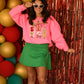 Merry Grinchmas Stamps Sweatshirt