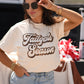 Tailgate Season Leopard Tee