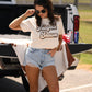 Tailgate Season Leopard Tee
