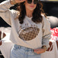 Football Szn Checkered Football Sweatshirt