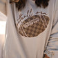 Football Szn Checkered Football Sweatshirt