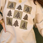 Checkered Camo Christmas Trees Tee / Sweatshirt