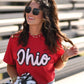 Ohio Distressed Tee