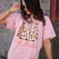 Merry Christmas Western Trees Tee