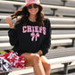 Chiefs Gingham Bow Sweatshirt
